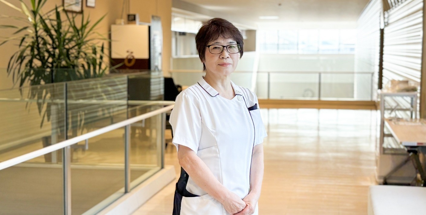 現役で看護に挑むプラチナナース